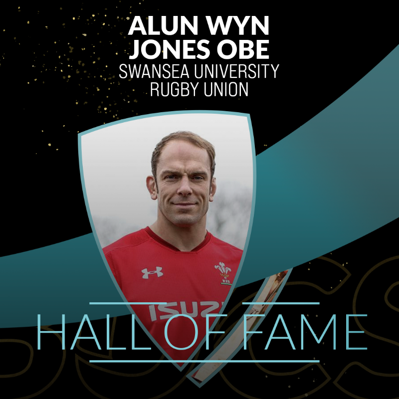 BUCSsport's tweet photo. 4⃣ sports, 3⃣ sporting greats, 1⃣ BUCS Hall of Fame 

Introducing our newest inductees... @AlunWynJones OBE, @Rebecca_Romero MBE and @JDE66 CBE 🏉🚣‍♀️🚴‍♀️🏃‍♂️

@Sport_Swansea | @YourStMarys | @TeamDurham