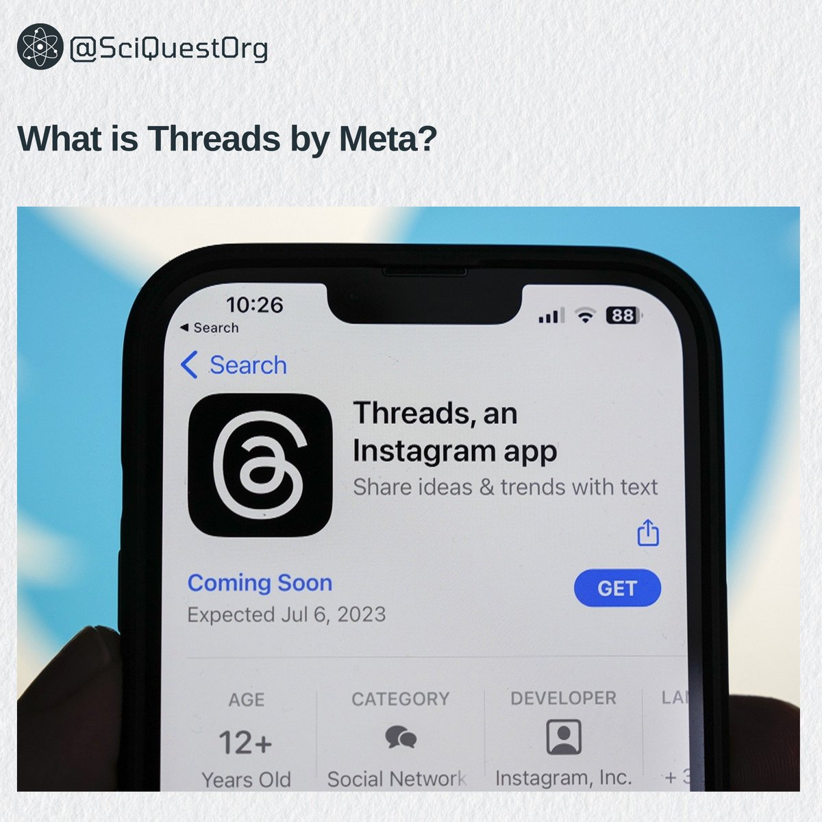 sci_quest's tweet image. Twitter rival Threads crosses 10 million users within hours of launch!

Part#2
#Threads #ThreadsbyMeta #sciquest #MarkZuckerberg #AppleVisionPro #android14 #mobileapp #androidapp #appleapp #PlayStore #appdevelopment #AppStore #AppStore #photoapp #nufaApp #motivation