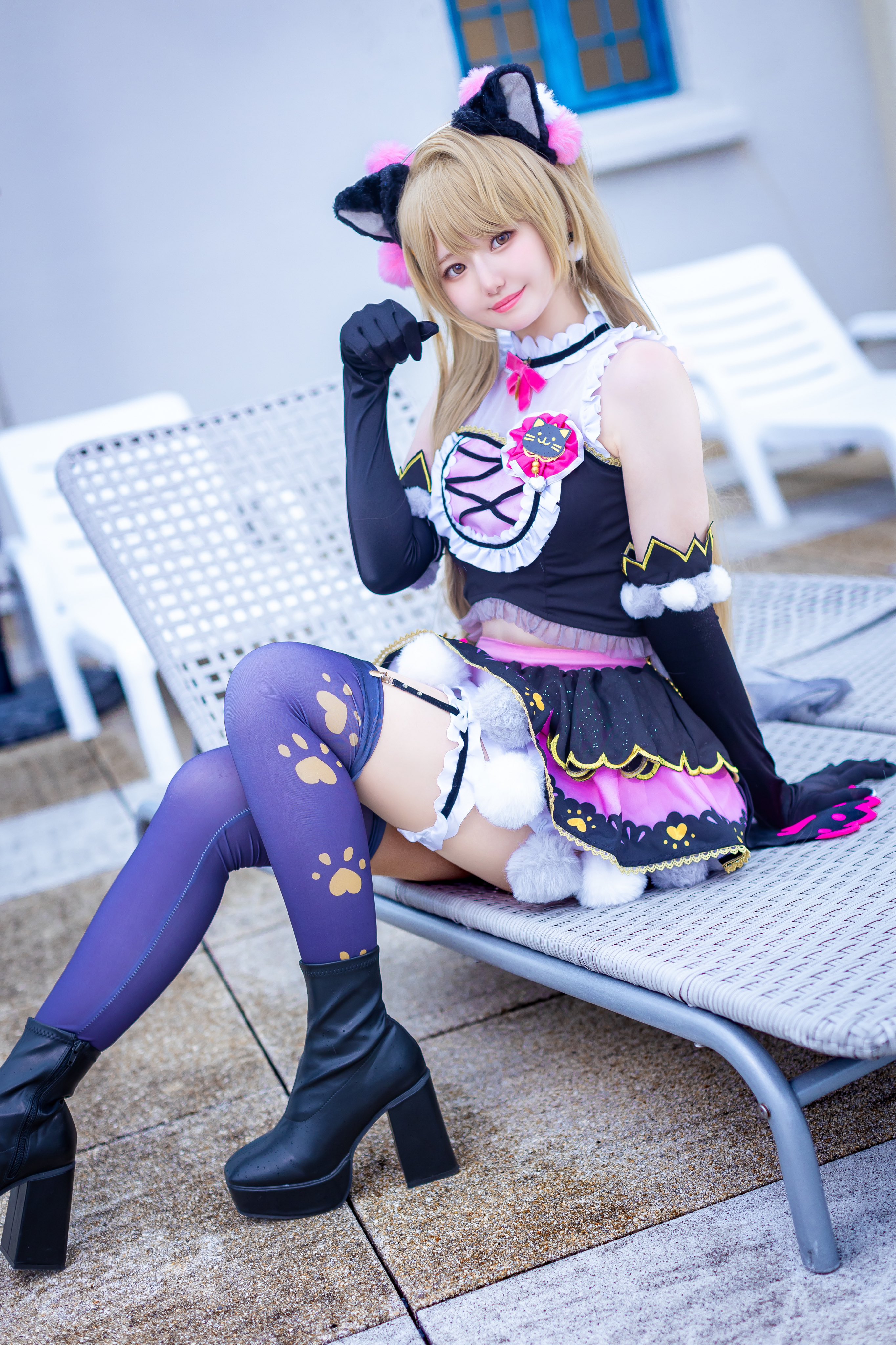 南ことり キャットツインテール編 コスプレ ラブライブ キャット