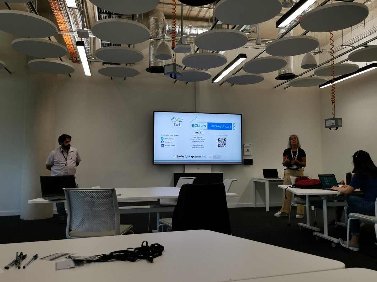 DMTLab_BCU's tweet photo. We are kicking off our 1st UX hackathon! @aaa_landau
#ux #uxhackathon #Autism https://t.co/nEDWFjZF9u