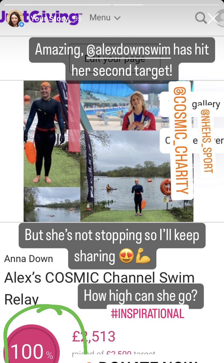 Meet Alex, the fearless 15y old girl who has defied the odds after being in ICU with COVID and is now conquering the channel swim for a great cause! Help her spread her message of resilience and hope 💪😍🏊‍♀️ #Unstoppable #CharityChallenge #SupportAlex