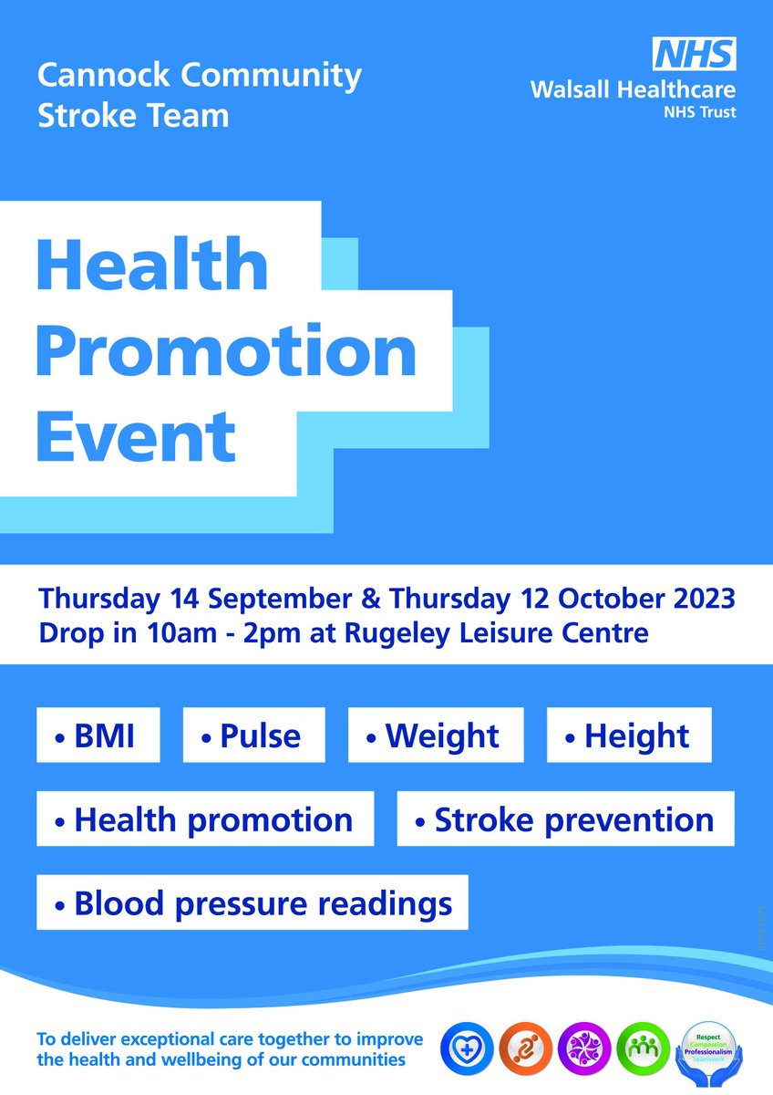 wht.Community Quality Team (@whtcommquality) on Twitter photo Our Cannock Community Stroke Team are having a health promotion event. Please come along, meet the team and have your health checked. <a href="/stephanieabbie1/">Abbie Stephanie</a> @SCPHNvicky #healthpromotion #qualityimprovement #wellbeing Our Cannock Community Stroke Team are having a health promotion event. Please come along, meet the team and have your health checked. <a href="/stephanieabbie1/">Abbie Stephanie</a> @SCPHNvicky #healthpromotion #qualityimprovement #wellbeing