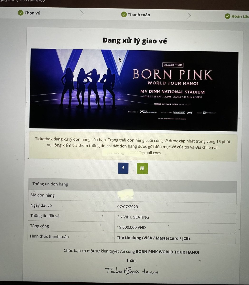 tinadong13's tweet photo. WTS
2 VIP L DAY 1 
Pls dm me for more info 
 
#BORNPINKinHanoi #BLACKPINK_BORNPINK #BLACKPINK_WORLDTOUR #BLACKPINKinVietnam https://t.co/KwgPCKkUsm