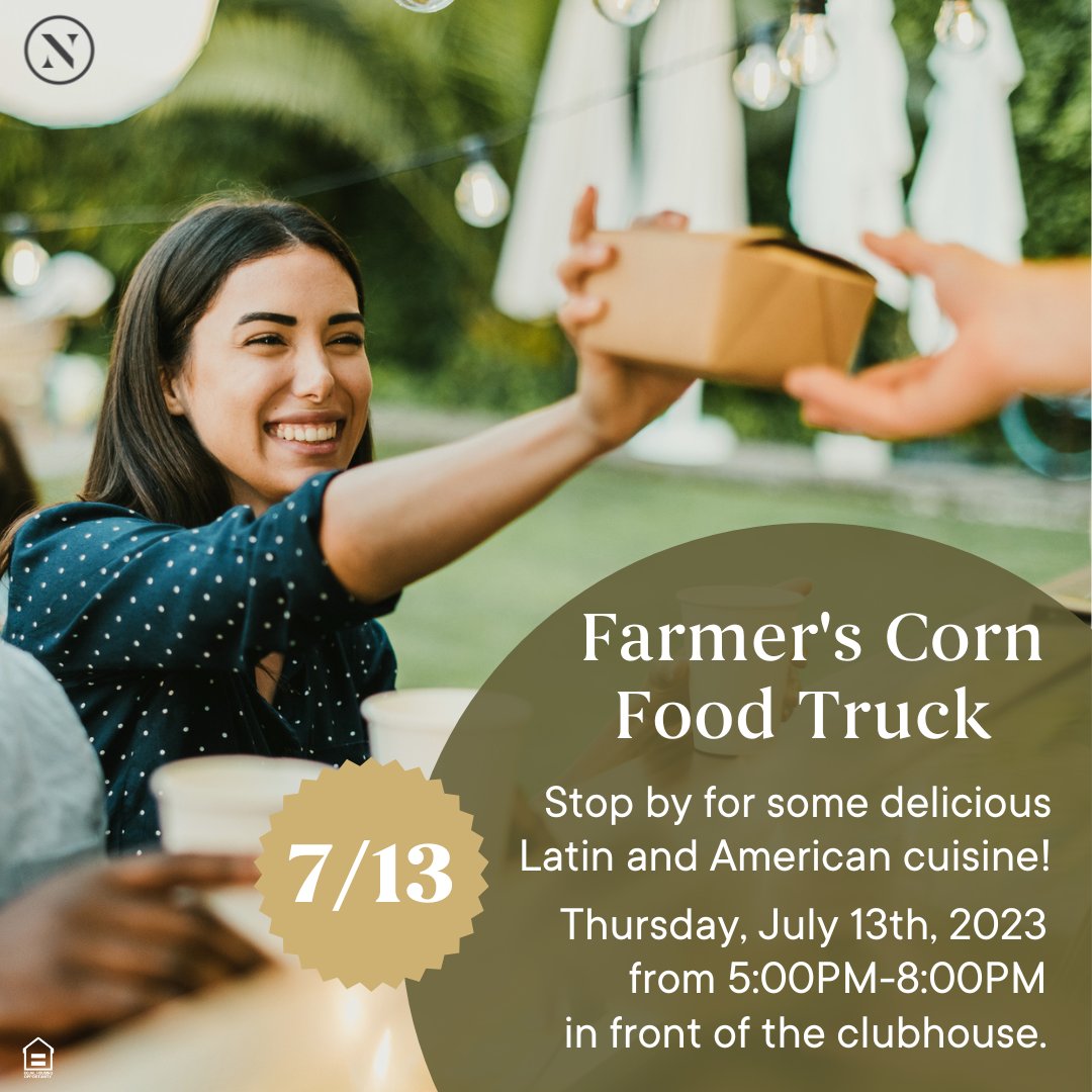 CypressLegendFl's tweet photo. Farmer's Corn Food Truck will be at Cypress Legends - Thursday, July 13th at 5 PM  

#LeaveThePansBehind #FoodTruckEvent #FortMyers #FarmersCornFoodTruck #WeLoveOurResidents #LoveWhereYouLive #Community #FoodTrucks #ResidentEvents #LuxuryRentals #CypressLegends https://t.co/7KuLNGKxaw