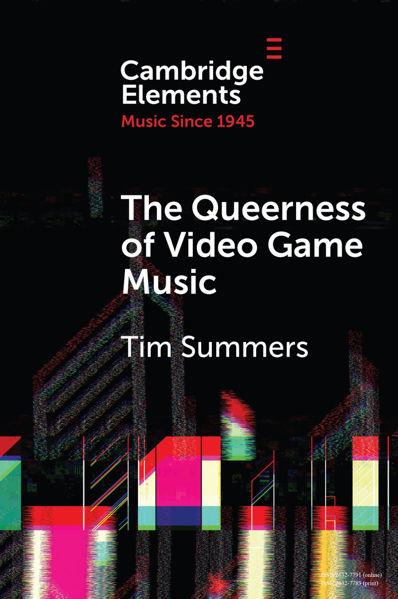 Ludomusicology's tweet photo. Out now &amp; open access until 20th July: The Queerness of Video Game Music from @CambridgeUP  @CambUP_Music Thanks to so many wonderful folks who helped inform and develop this over the years. #lgbtq #queer #lgbt #vgm #ludomusicology #gameaudio #gamemusic https://t.co/9Ns9NgLwW7 https://t.co/YF4lYnFyDt