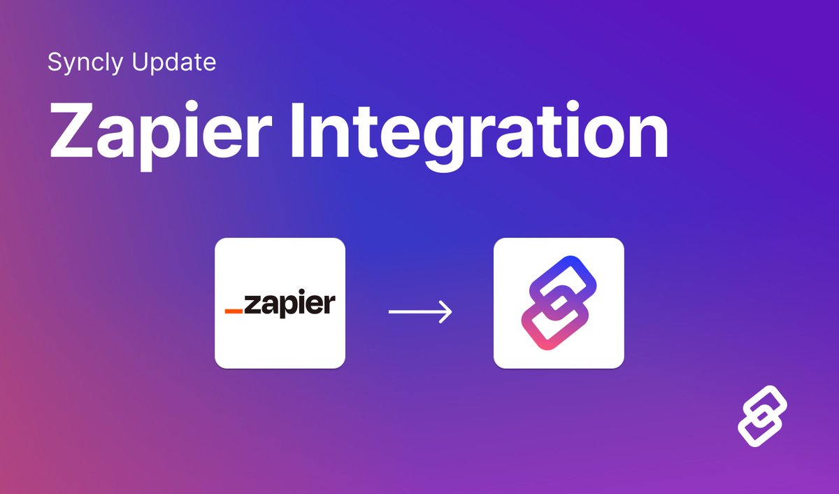 📢 Exciting Update: Syncly Now Integrates with <a href="/zapier/">Zapier</a>!

Syncly has partnered with Zapier to bring you seamless integration for retrieving customer feedback data. 

Learn more : syncly.app/blog/syncly-up…