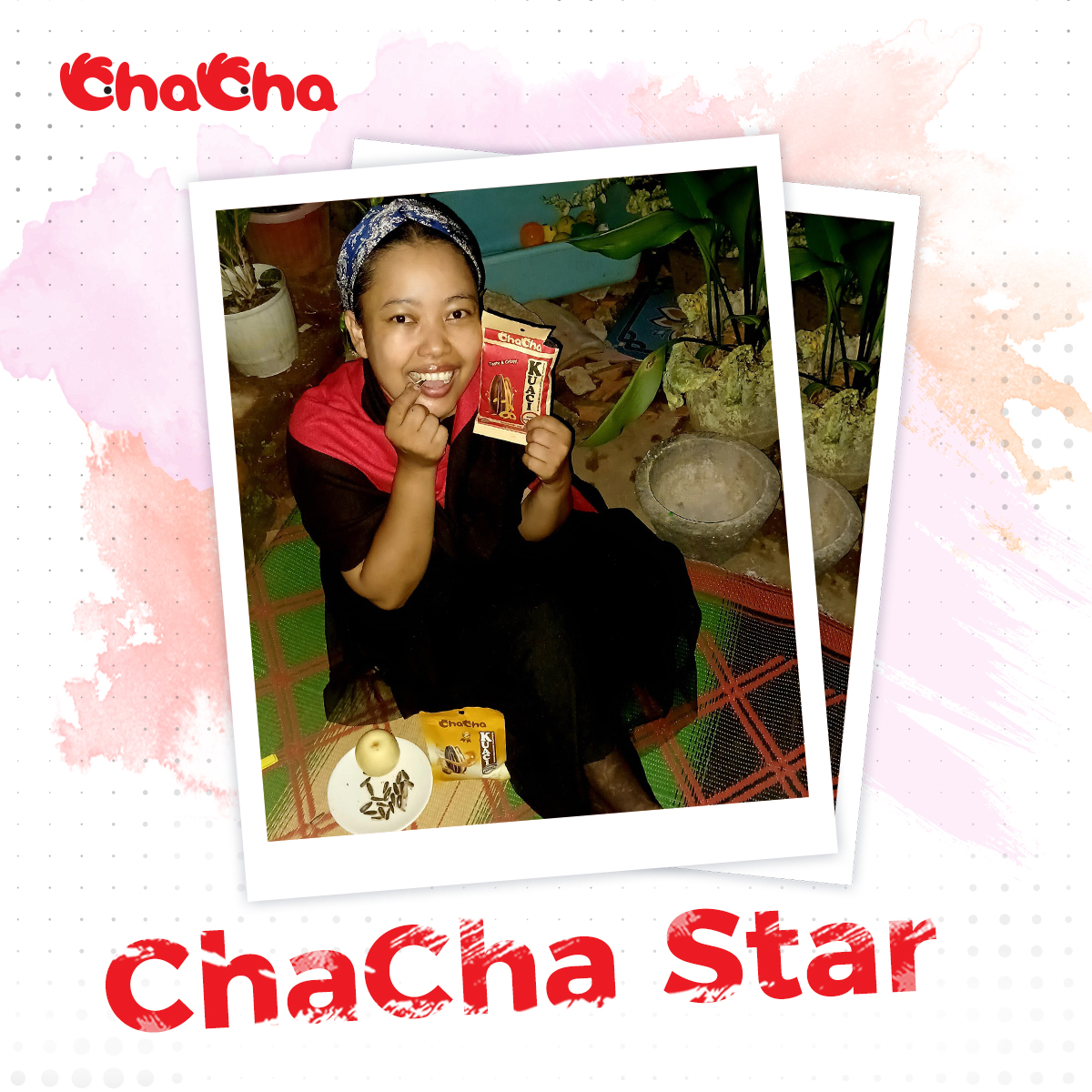 Thank you to our fans from Indonesia for sharing the happy moment with ChaCha. #With ChaCha