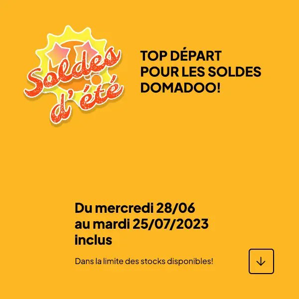 [SOLDES] Les soldes continuent chez <a href="/domadoo/">Domadoo</a> : jusqu'à 20% de réduction sur les produits neufs et jusqu'à 30% de réduction sur les produits reconditionnés. 

buff.ly/3O375xD 

#soldes #deals #jeedom #zigbee #zwave #lixee #sonoff #fibaro #nodon #aqara