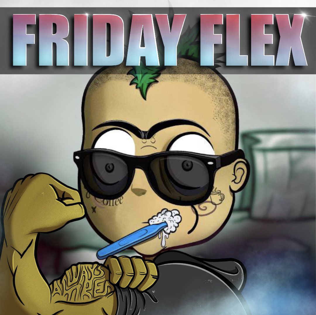 It's #FridayFlex #SleepyHeads enjoy life's little pleasures, let nothing hold you back 💪🌈