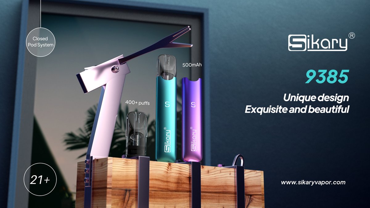 Sikaryvapor's tweet photo. Relaxing Friday
9385
Closed pod System
500mAh
400+puffs
❗Warning: This product contains nicotine. You must be of legal age to vape!
#sikaryofficial #sikary #odm #oem #vapefair #closepod #sikaryvapor #ecigarettebar #usvape #vapes #vaping https://t.co/GpNwe8ZMC3
