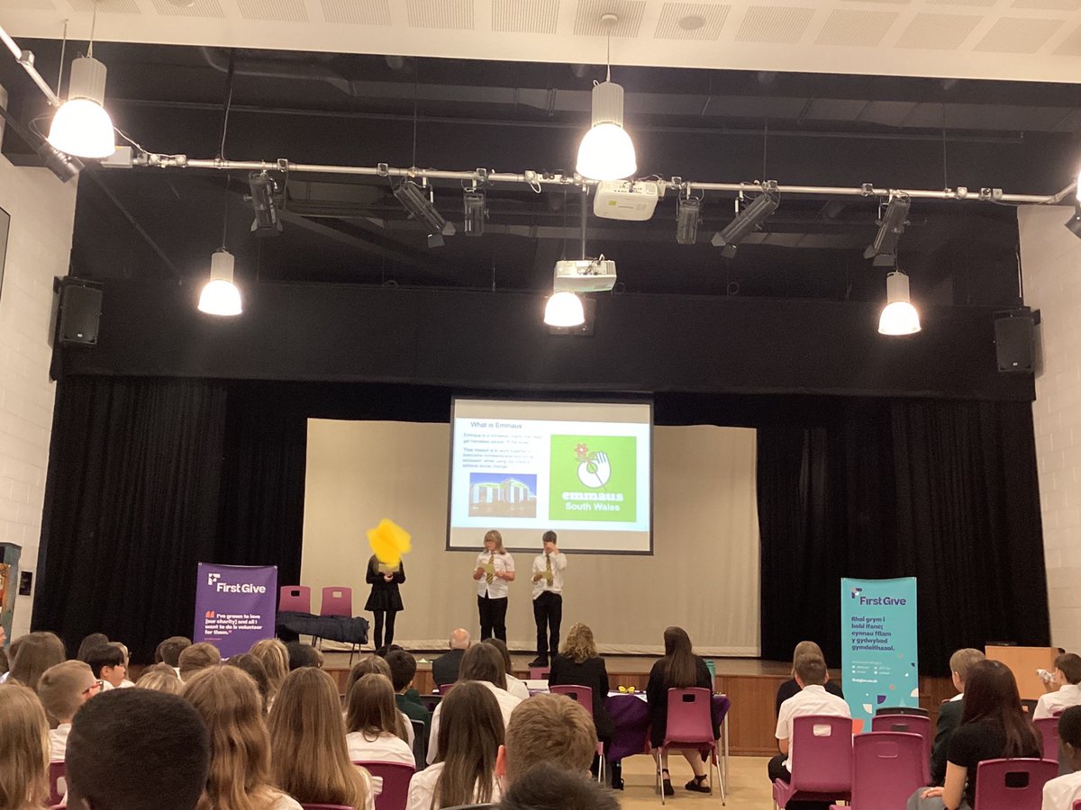 REAMG22's tweet photo. Flashback Friday to our @FirstGiveUK final with Blwyddyn 7 last week. @ArchbishMcGrath  over £700 for various charities. https://t.co/3DFchwqmCP