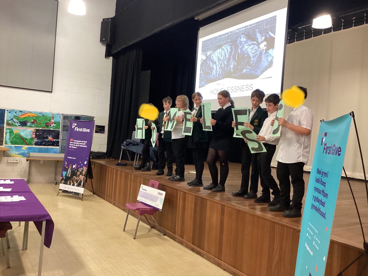 REAMG22's tweet photo. Flashback Friday to our @FirstGiveUK final with Blwyddyn 7 last week. @ArchbishMcGrath  over £700 for various charities. https://t.co/3DFchwqmCP