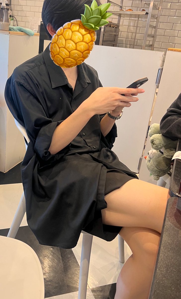 sgsupatt's tweet image. ดูมันนั่ง😑