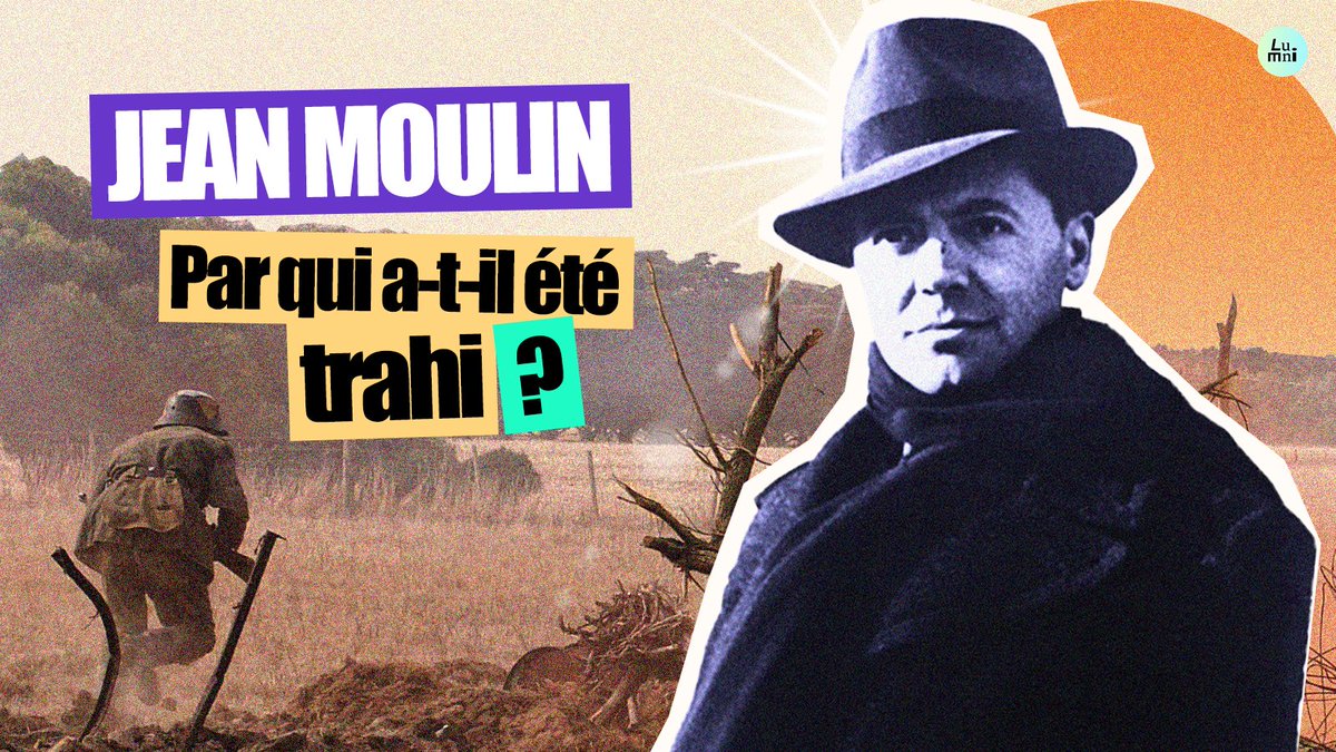 🇫🇷 Il y a 80 ans, la Résistance française perdait sa figure emblématique 🕵️‍♂️. #JeanMoulin avait été chargé par le général De Gaulle d'unifier la Résistance dans la France libre. Il est arrêté un mois après avoir créé le CNR. Qui l'a trahi ? bit.ly/46EDkfd