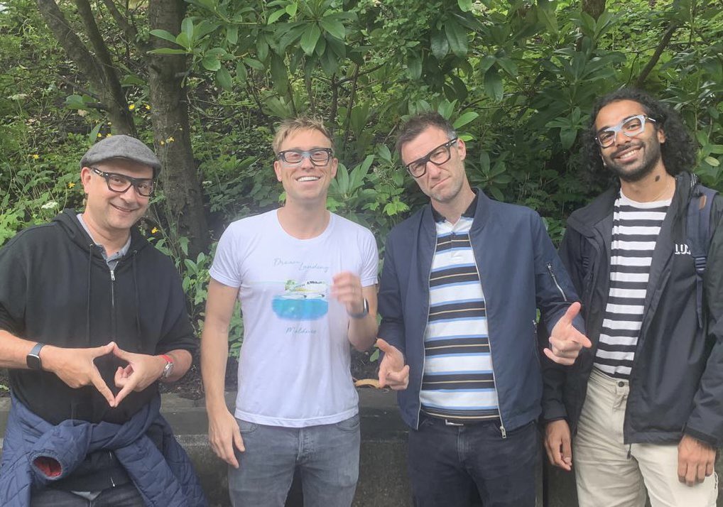 Direct Distribution (@printmediapower) on Twitter photo Ooh-weee-hoo, he looks just like Buddy Holly! Except it’s actually <a href="/russellhoward/">Russell Howard</a> and crew on Gt Western Road wearing some very fetching pairs of Buddy Holly Story at The Kings specs which we’re distributing around town today! Russell is playing tonight! <a href="/KingsandRoyal/">The King's Theatre & Theatre Royal</a> Ooh-weee-hoo, he looks just like Buddy Holly! Except it’s actually <a href="/russellhoward/">Russell Howard</a> and crew on Gt Western Road wearing some very fetching pairs of Buddy Holly Story at The Kings specs which we’re distributing around town today! Russell is playing tonight! <a href="/KingsandRoyal/">The King's Theatre & Theatre Royal</a>
