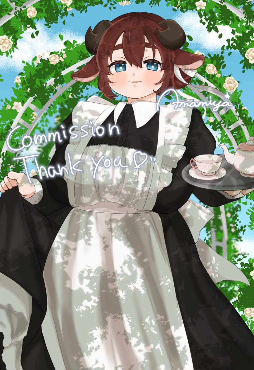 skebにて描かせて頂きました🌷