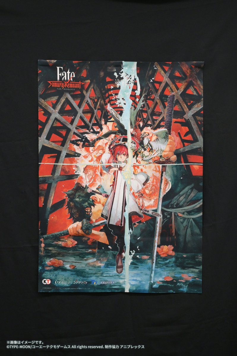 TREASURE BOX紹介6：B2布ポスター】 パッケージイラストを用いた高精細