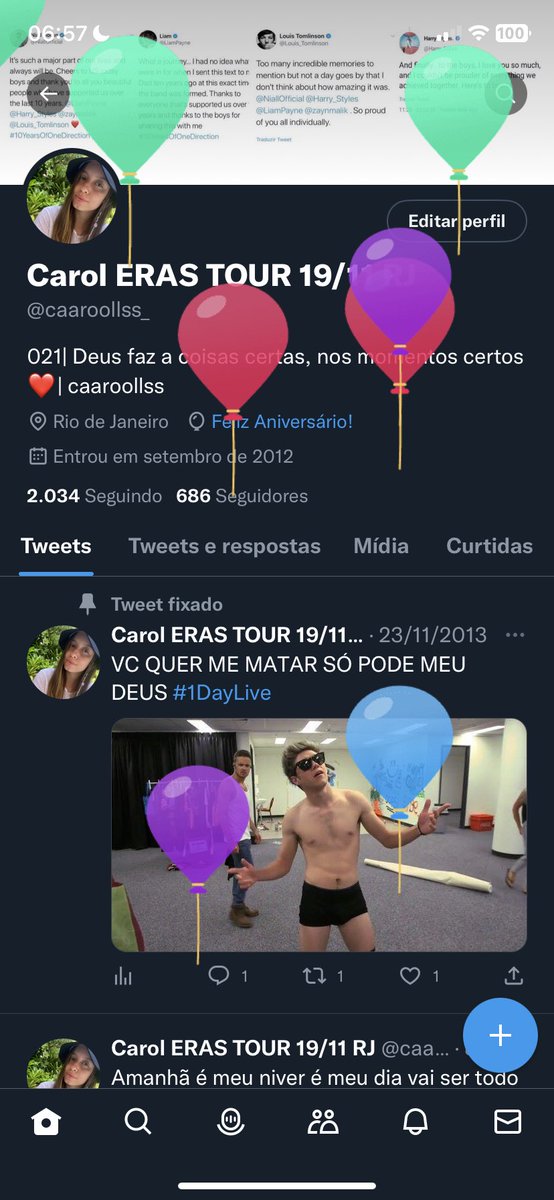 caaroollss_'s tweet photo. P tudo pq hoje é o melhor dia💜🥰 https://t.co/qimCtYRxzo