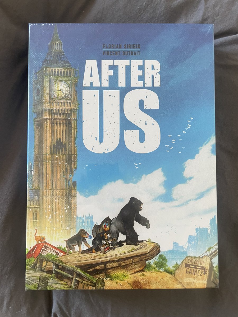 Shall we get hyped? Imma get hyped #hachettegames #afterus #boardgames