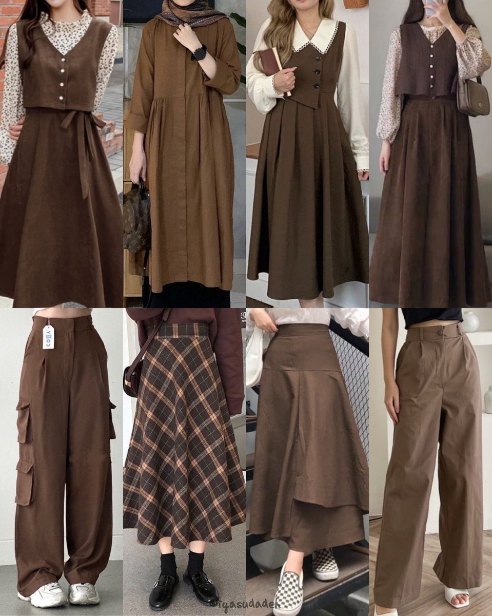 iyasudadeh_'s tweet photo. CHOCO BROWN OUTFIT IDEAS

— a thread https://t.co/aeoI8ekuM1