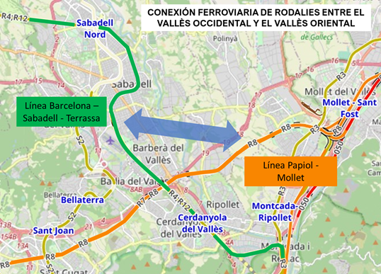 transportesgob's tweet photo. Próximamente se licitará el estudio informativo de la nueva conexión ferroviaria de Rodalies entre el Vallès occidental y el Vallès oriental por 907.500 euros.

🛤️La actuación está incluida en el Plan Rodalies 2020–2030.

Todos los detalles ℹ️👉https://t.co/9IlXX3wc1k https://t.co/bcywjVUePt