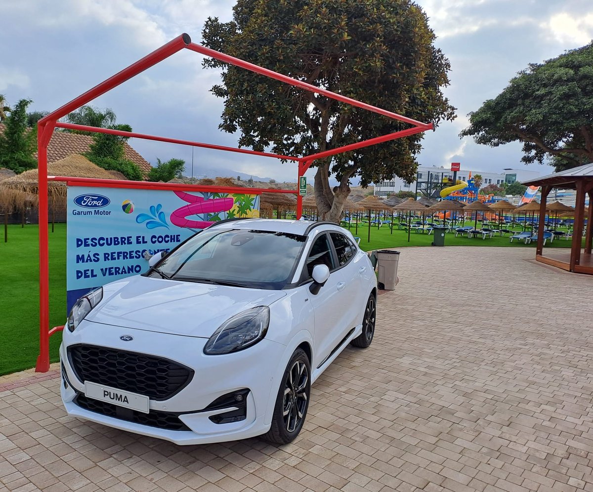 ¡El coche más refrescante del verano es nuestro precioso Ford Puma y está en el Aquavelis Parque Acuatico en Torre del Mar, Malaga! 🙌🌊  Podréis encontrarlo durante este fin de semana 😍 

¿Os animáis a sacaros una foto con él y etiquetarnos? 📸