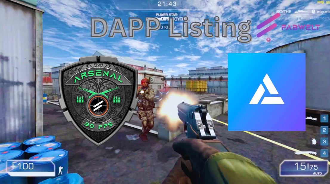 FabweltToken's tweet photo. Calling all sharpshooters! 🎯 Arsenal is now listed on Alchemy Dapp! 
Get ready to experience the thrill of the game in a whole new way. Aim, shoot, and score: https://t.co/qfQuotGTHk #Arsenal 
#AlchemyDapp #ShooterGame #eSports 🔫🎮 https://t.co/xVmRTvroIP