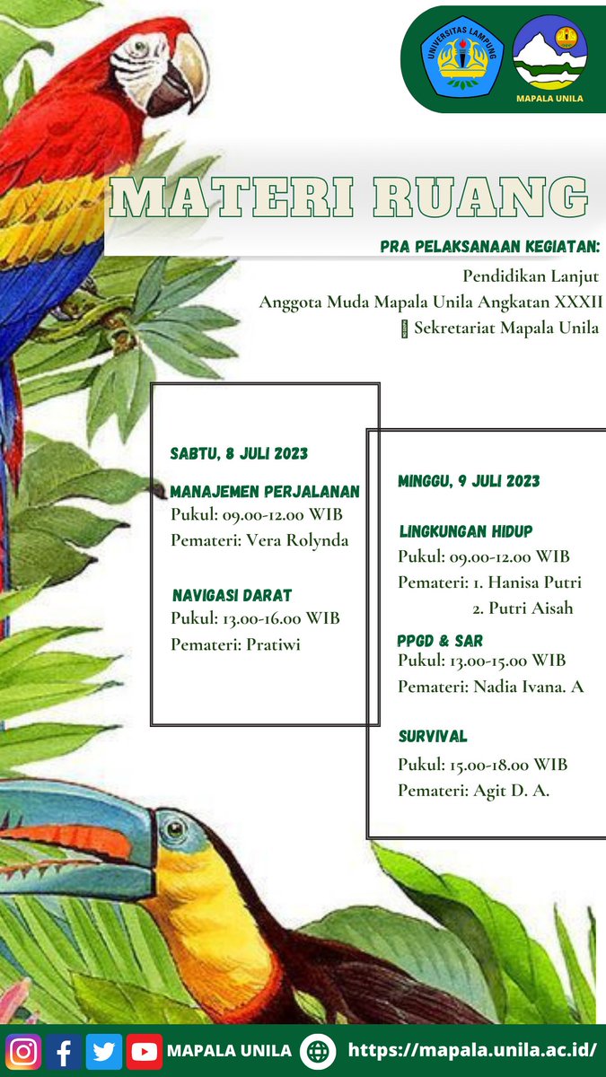 Mapala Unila (@mapalaunila) on Twitter photo 