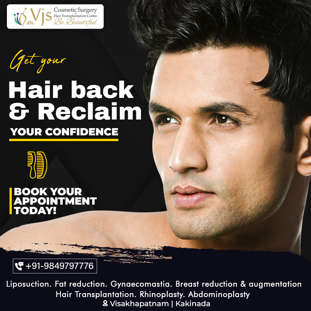 Unlock the Power of Confidence with VJClinics: Get Your Hair Back and Reclaim Your Confidence.
Book Now!
+91-98497-97776
vjclinics.com
#VJClinics #HairRestoration #Visakhapatnam #AndhraPradesh #GetYourHairBack #ReclaimYourConfidence #BookYourAppointment #HairTreatments