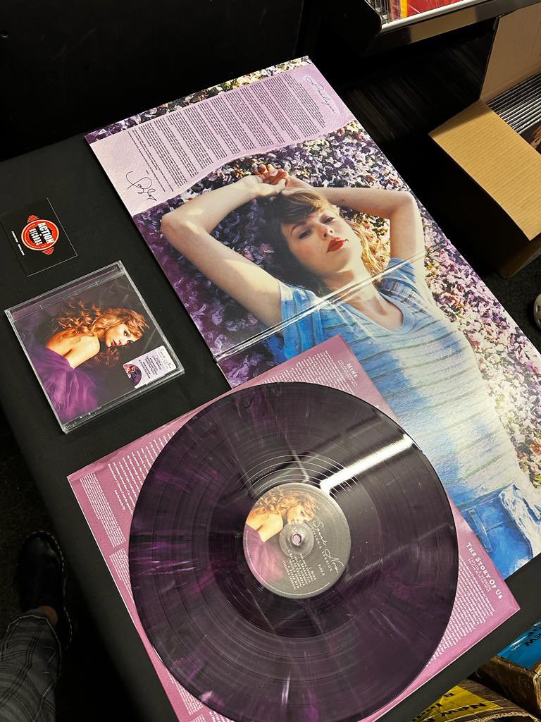 ActionRecords's tweet photo. We are so excited to have Speak Now (Taylor’s version) In store and on our website in 3 colour ways! Available in Violet, Orchid and Lilac 💜💜

#taylorswift #taylorsversion #speaknowtv #speaknowtaylorsversion #swiftie #indierecord https://t.co/jTHZHhp5wu
