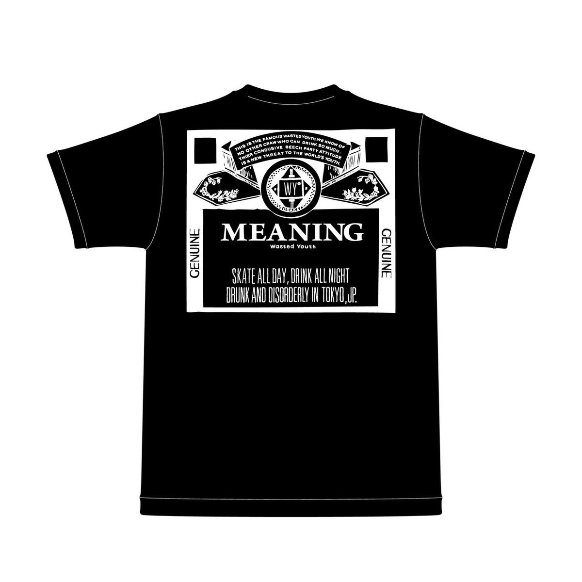MEANING x VERDY (Wasted Youth) 19th Anniversary Tshirts (数量限定