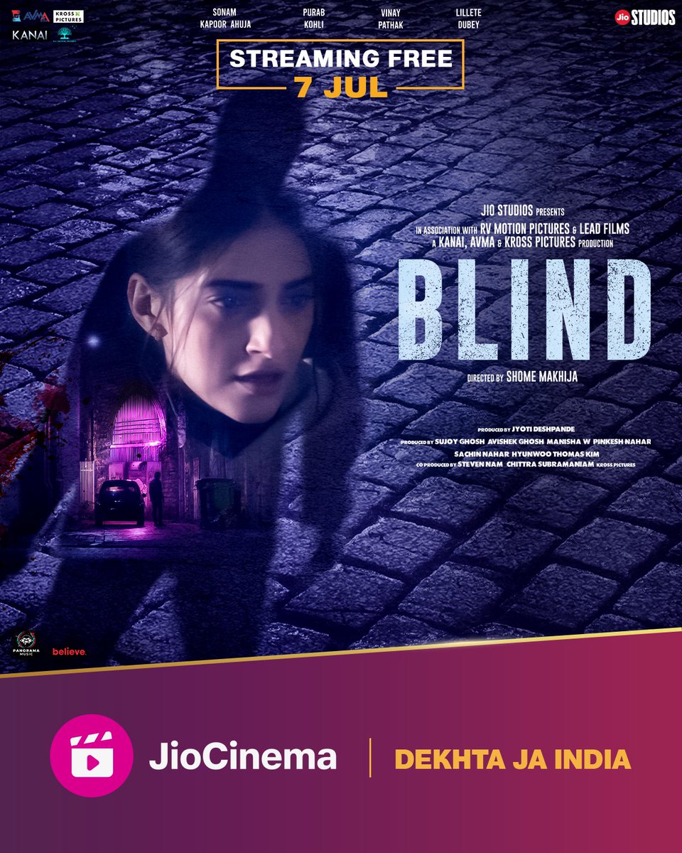 #Blind - which marks the return of #SonamKapoorAhuja on the screen after a hiatus - has an interesting premise and is backed by several thrilling moments… The uneven pace and faulty writing do act as speed breakers… A crime drama that’s backed by impressive performances