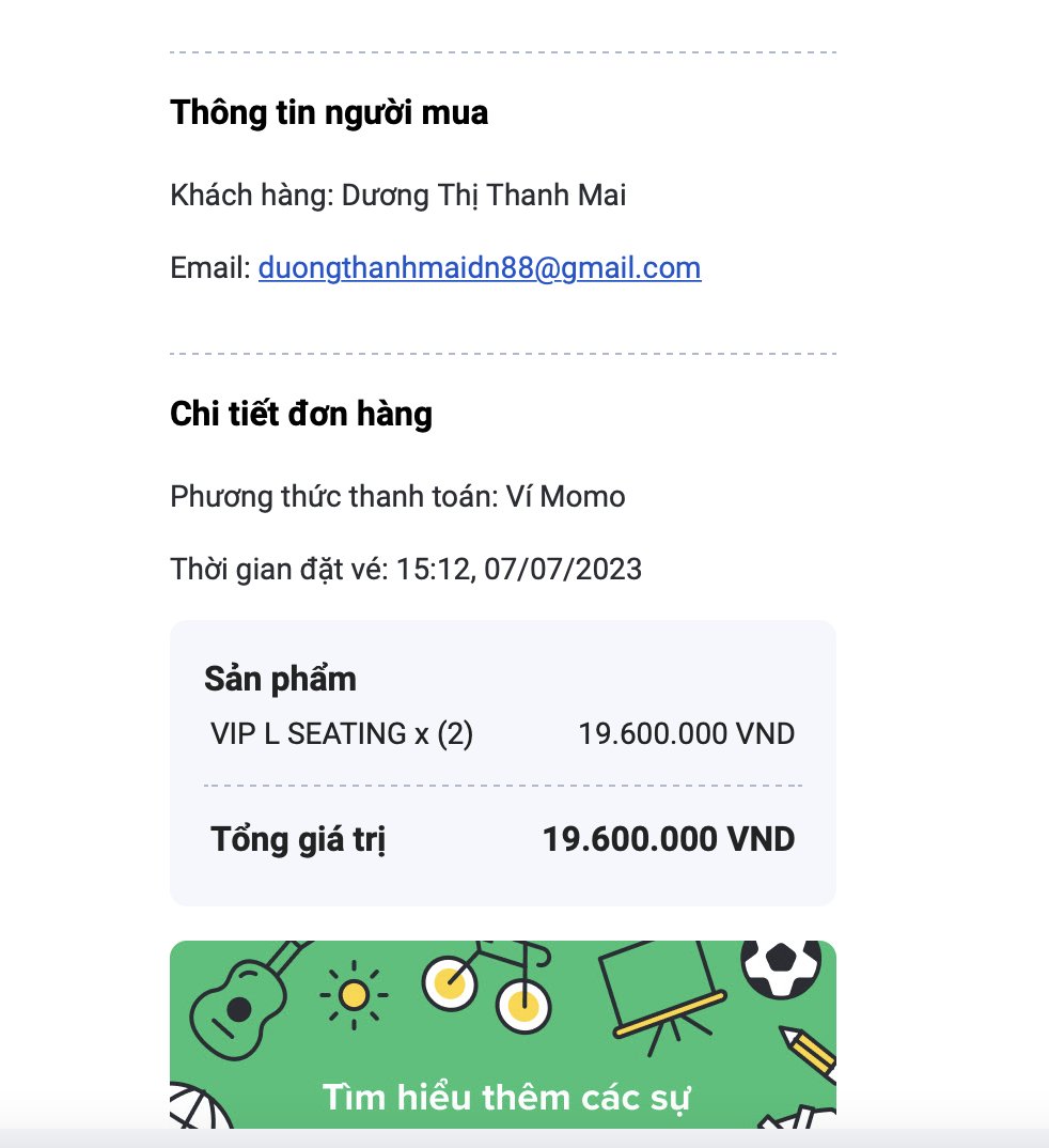 Meiii_kyh's tweet photo. WTS
BLACKPINK WORLDTOUR TICKETS IN HANOI VIETNAM

DAY 2 (30/7)
VIP L
Queue: AF13x SEATING

Price: 1100$/2 tickets
No scam
Legit foward my Facebook/Instagram if you need

DM me for detail and proof

#BORNPINK_WORLDTOUR #BLACKPINK_WORLDTOUR #BORNPINKINVIETNAM #BornPinkinHaNoi https://t.co/Mey80M3FWQ