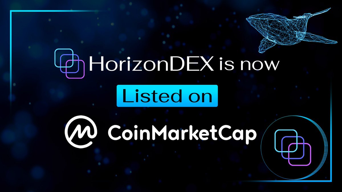 CycleVeteran's tweet image. We're super excited to share that HorizonDEX is now officially listed on @CoinMarketCap! 🚀

Check us out here 👇🏻coinmarketcap.com/currencies/hor…

Note : $HZN token is not live yet !! Be Safe 

#HorizonDex #Linea