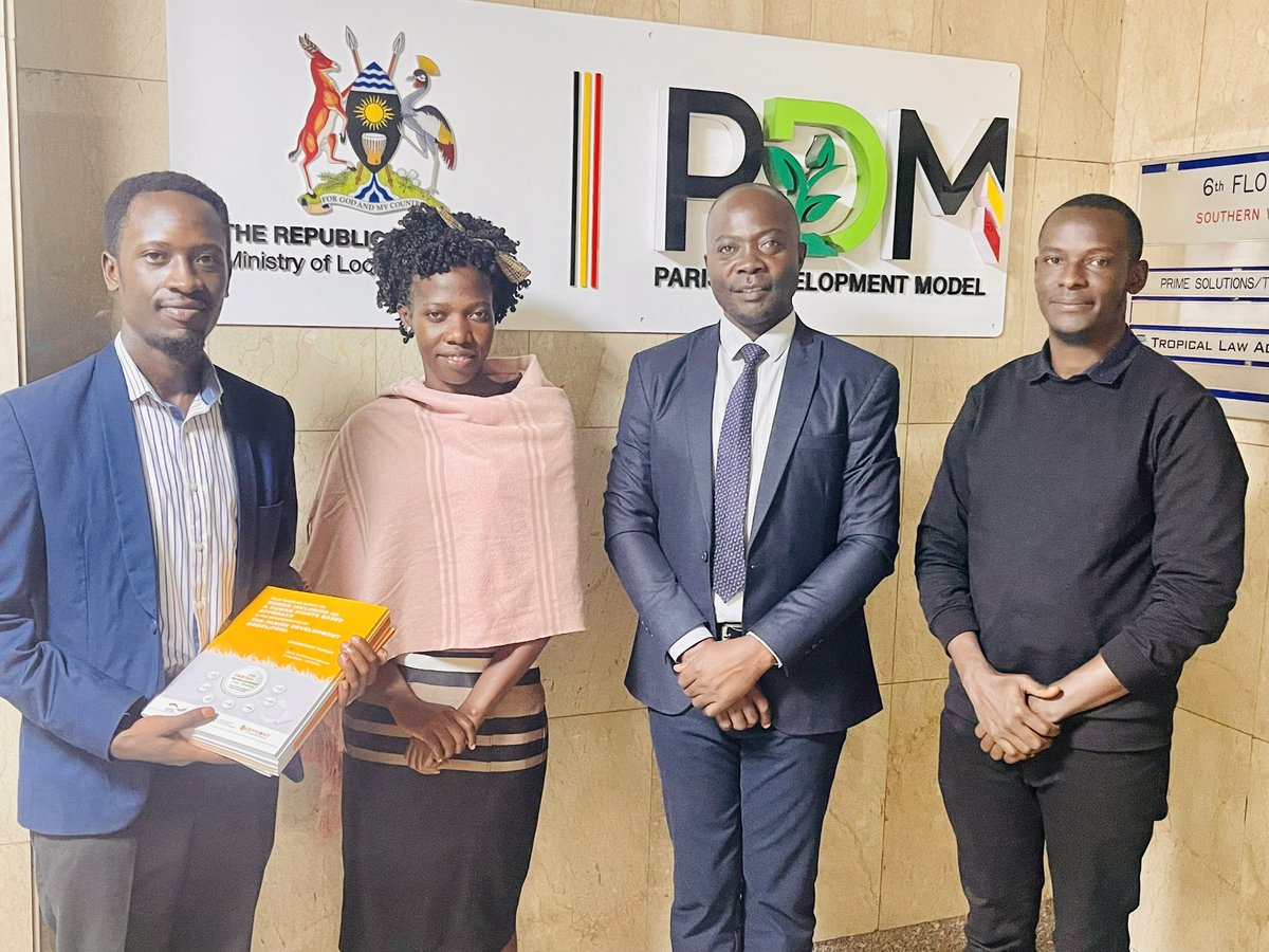mr_nnyombi's tweet photo. Today, I met a team from @CefrohtUg led by the ED @davidkabanda. They shared insights and copies of a baseline report they conducted, assessing women inclusion and Human Rights in PDM Implementation. Happy for this feedback which is key to PDM success #PDMImplementation https://t.co/XF4Mpamavw