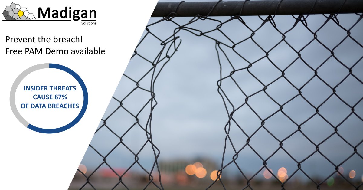 MadiganSol's tweet image. Are you tired of the hassle surrounding access permissions, and the worry of security breaches? Then contact us for a demo of our privilege access management tool, and let the hassle disappear! mdgn.me/tw_pam

#madigansolutions #PAM #privilegeaccessmanagement