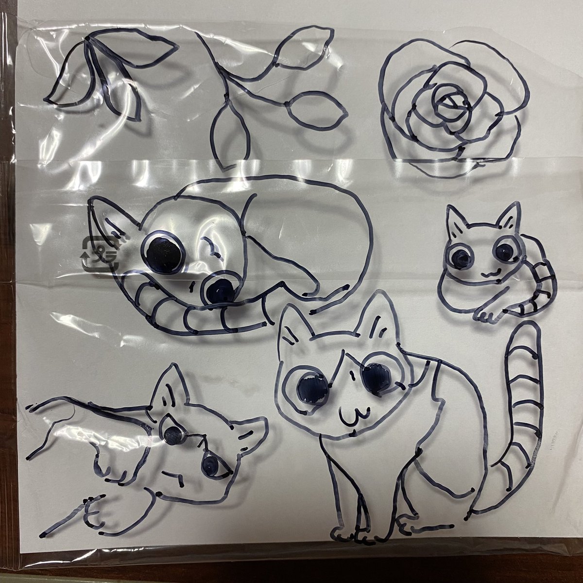 とりあえず、後回しにせざるを得なかったお礼の連絡や仕事の日程調整やらしつつ、久々に落書きできた🐱マンガが描きてぇよう https://t.co/OHV129pssE