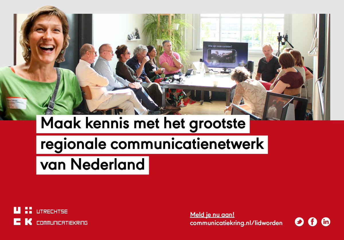KringUCK's tweet image. Een half jaar lid voor half geld! Als je nu lid wordt van de @KringUCK betaal je €55 tot het einde van het jaar. Check deze pagina meld je aan communicatiekring.NL/lidworden 
#kennisdelen #inspiratie #communicatie #mooinetwerk #utrecht #kringuck