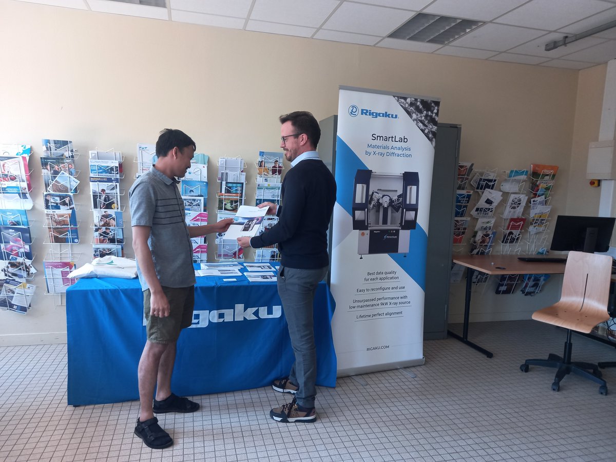 CRIStallographie et Sciences des MATériaux (@crismat_cnrs) on Twitter photo Last training day #Workshop_CAURS, Course and Practical session with #MAUD_Software, trainees are stil highly motivated.
We thank our sponsor <a href="/rigaku/">Rigaku</a>
<a href="/TrentoU/">University of Trento</a> <a href="/LabExEMC3/">LabEx EMC³</a> <a href="/CNRS/">CNRS 🌍</a> @normandieuniv <a href="/ENSICAEN/">ENSICAEN</a> <a href="/Universite_Caen/">Université de Caen Normandie</a> <a href="/Carnot_ESP/">Institut Carnot Energie & Systèmes de Propulsion</a> @CNRS_Normandie @INC_CNRS <a href="/Reseau_Carnot/">Carnot</a> Last training day #Workshop_CAURS, Course and Practical session with #MAUD_Software, trainees are stil highly motivated.
We thank our sponsor <a href="/rigaku/">Rigaku</a>
<a href="/TrentoU/">University of Trento</a> <a href="/LabExEMC3/">LabEx EMC³</a> <a href="/CNRS/">CNRS 🌍</a> @normandieuniv <a href="/ENSICAEN/">ENSICAEN</a> <a href="/Universite_Caen/">Université de Caen Normandie</a> <a href="/Carnot_ESP/">Institut Carnot Energie & Systèmes de Propulsion</a> @CNRS_Normandie @INC_CNRS <a href="/Reseau_Carnot/">Carnot</a>
