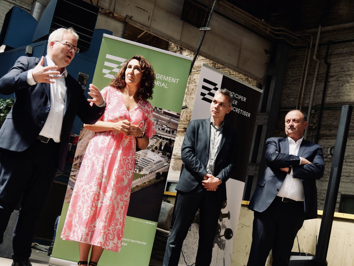 phh_Henry's tweet image. La reconversion du site des ACEC à Herstal, friche industrielle urbaine de +25 ha, est satisfaisant à bien des égards ! Mobilité douce #LowLine, le + grand réseau de chaleur de Wallonie, parc indoor pour 200 emplois, agriculture urbaine,... Un recyclage territorial exemplaire !