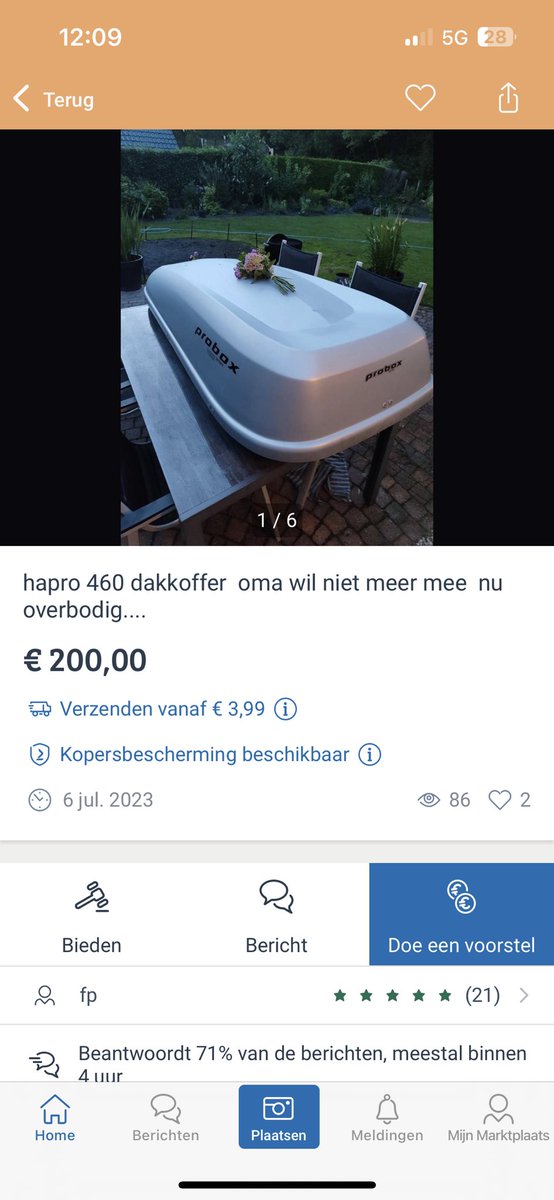 Verkopen doe je zo 🤣 #marktplaats #dagoma