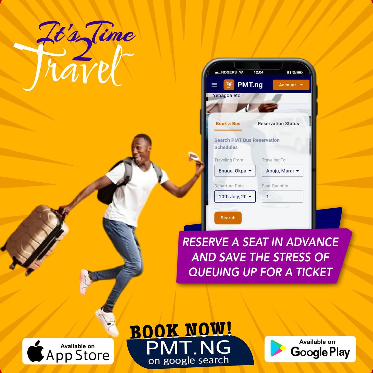 PmtTravel's tweet photo. One of the best ways to reduce stress when traveling is to book your travel tickets in advance...continue reading https://t.co/4KaIXwdmHo

#FridayFeeling #WeekendVibes #TinubuTheDrugDealerConfirmed #นายกคนที่30 Big 7 Modric Mbappe Osimhen Threads Mazi Nnamdi Kanu New Nigeria https://t.co/EAECkgEW3l
