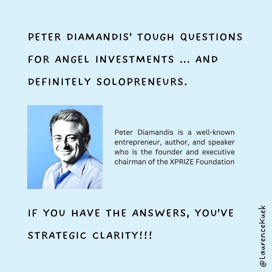 LaurenceKuek's tweet photo. Follow-up on #HolisticGoalSetting
π§΅π Value thread
How did David turn VISION into VICTORY?
He dived into Peter Diamandis's thought-provoking questions for clearer insights.
The journey to victory using #HolisticGoalSetting starts here.
Dare to test your vision HERE? https://t.co/SYBbWWyJvA