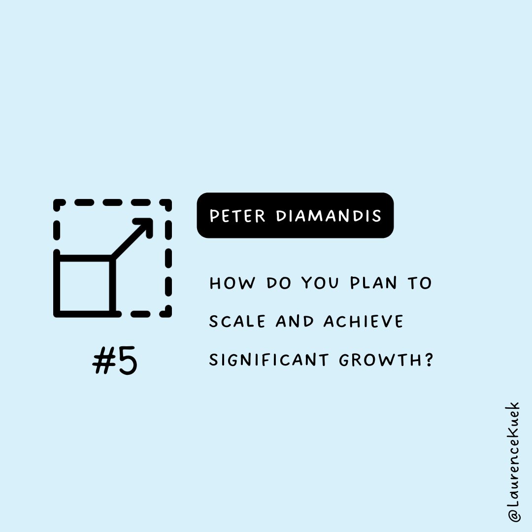 LaurenceKuek's tweet photo. Scaling Heights:
David's growth strategy was organic - refining the app based on
πΉ User feedback
πΉ Partnerships with local farmers
πΉ Targeted marketing
Diamandis's question encourages us to think big.
How will you propel your growth?
#HolisticGoalSetting https://t.co/ksSaLYQDiB