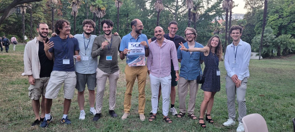 krystian_bua's tweet image. Organizing team of #CEF2023 in Nice. Big up to @mnapoletano1 for brilliantly organizing this conference. Cheers! @Damiano_Difra @VezilChristian @LeonardoCiambez @IsabelCavalli @orlandini1996 @JakobNitschke and all the others