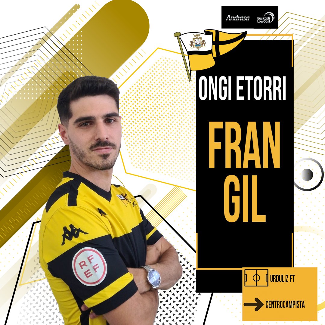clubportugalete's tweet photo. Gustaba para la media. 👌

Nuestro nuevo FICHAJE tiene buen manejo de balón, poderío y aplomo.🤝Fran Gil, Ongi Etorri!!! 

Toda la info:  https://t.co/pNVuS17b6J

#aupaPORTU💛 https://t.co/MUWJK0lTs2