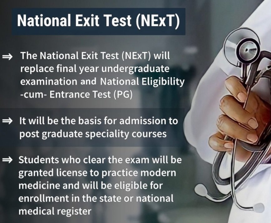 AllIndiaDoctors's tweet photo. The Indian Medical Association @IMAIndiaOrg has appealed to the National Medical Commission @NMC_IND to take a relook at its proposed National Exit Test for all #India #MBBS students.
The IMA said PG exam/ #NEETPG shouldn't be the part of the NExT. #NEXTEXAM #MedTwitter #MedEd https://t.co/6lQwB01VvD