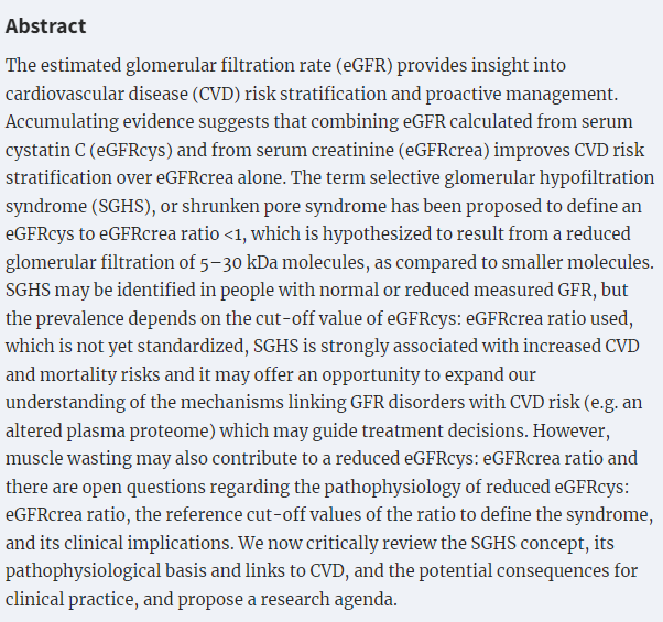 NDTsocial's tweet photo. 🆕Review on:
Selective glomerular hypofiltration syndrome
https://t.co/5tnNvcW8qF
📸Schematic representation of the sequence of events potentially involved in the origin and the consequences of the selective glomerular hypofiltration syndrome https://t.co/1whoikFSTs