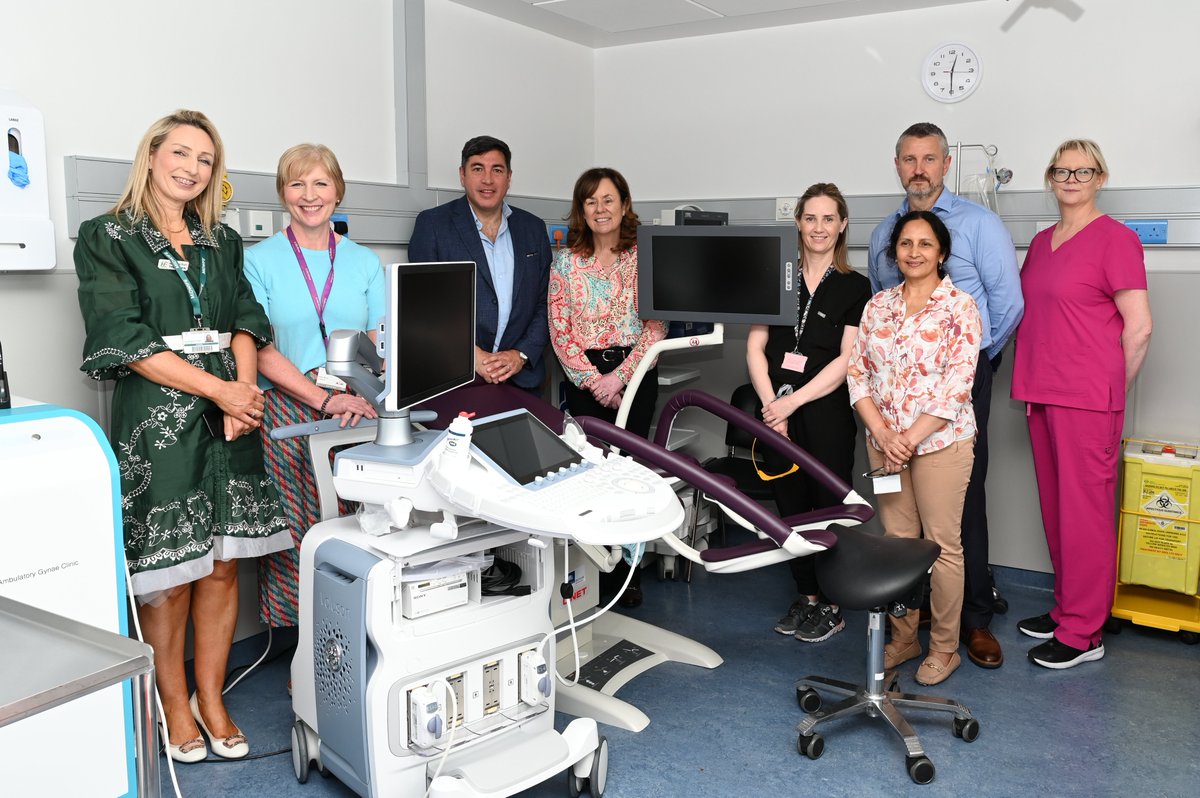 Following a successful reconfiguration of the Maternity Ultrasound Department, the CARA SUITE, jointly funded by NWHIP, was officially launched on 5th July We at @lukes_ck are delighted to offer this new enhanced service to the women and families of the Carlow Kilkenny area