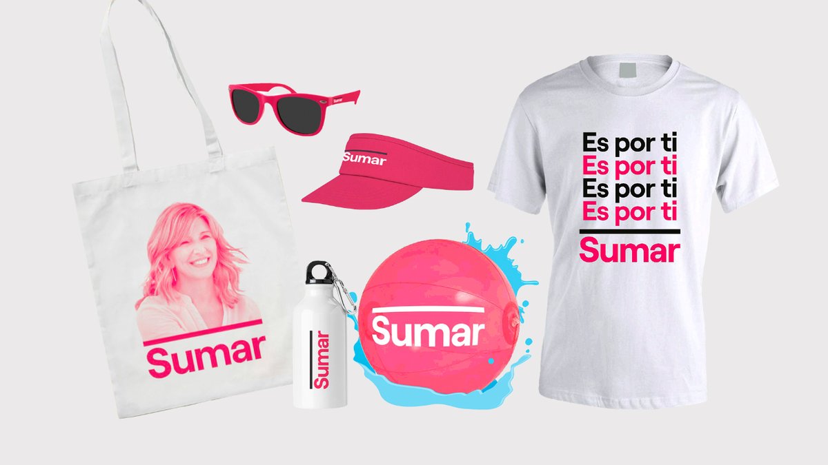 sumar's tweet photo. ¿Eres de las que siempre lías a tus amigas? 🏖

¡Estás de suerte, nace #AmigasDeSumar! 

💡Una nueva manera de participar en campaña electoral en grupo. Convence a 4 amigas ✍🏻apúntate en la web y recibe un kit de materiales de campaña #EsPorTi

💥Entra en https://t.co/I788BGSMZe https://t.co/1We5hY9HRs